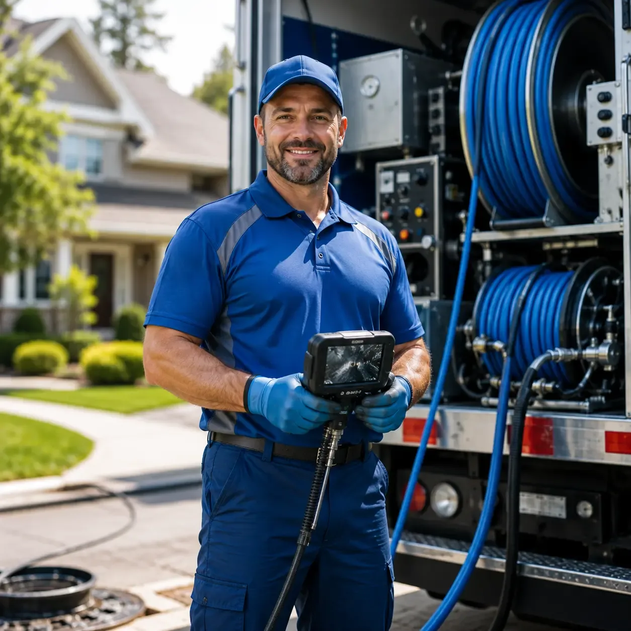 Local outdoor drain cleaning specialists in Ratcliff, TX